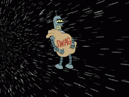 Bender, partícula libre al infinito